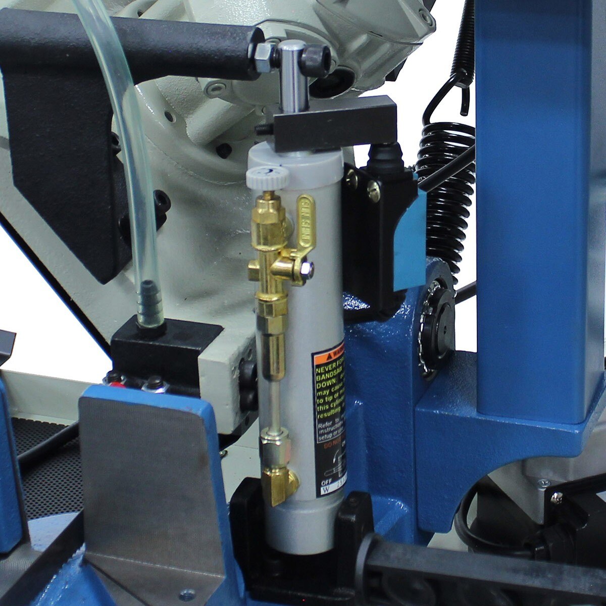 Baileigh Industrial BA9 1001309 BS-210M Horizontal Metal Cutting Bandsaw - Perfect for Metal Fabrication, Workshop & DIY Projects