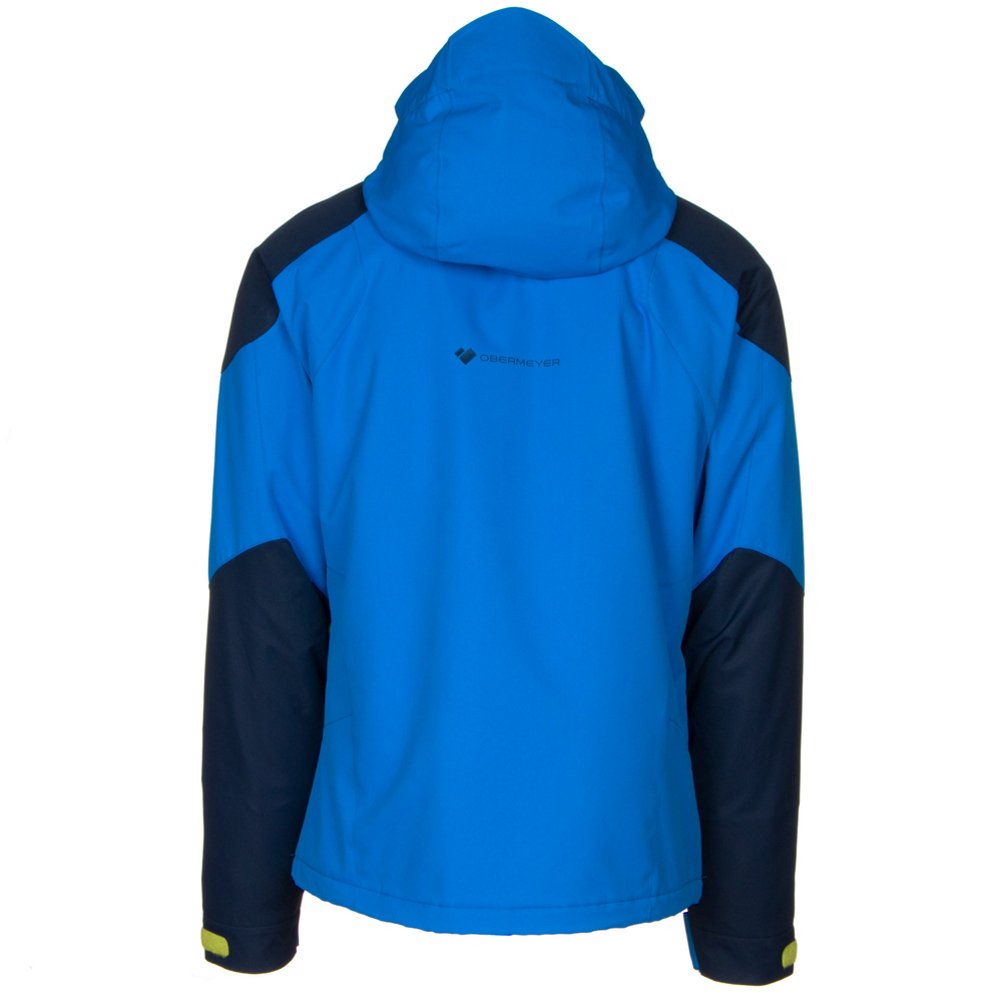 Obermeyer Men's Foundation Jacket - Waterproof Winter Coat for Outdoor Activities, Lightweight Insulated Ski Jacket (Stellar Blue, Small) - Perfect for Skiing, Snowboarding & Cold Weather Adventures