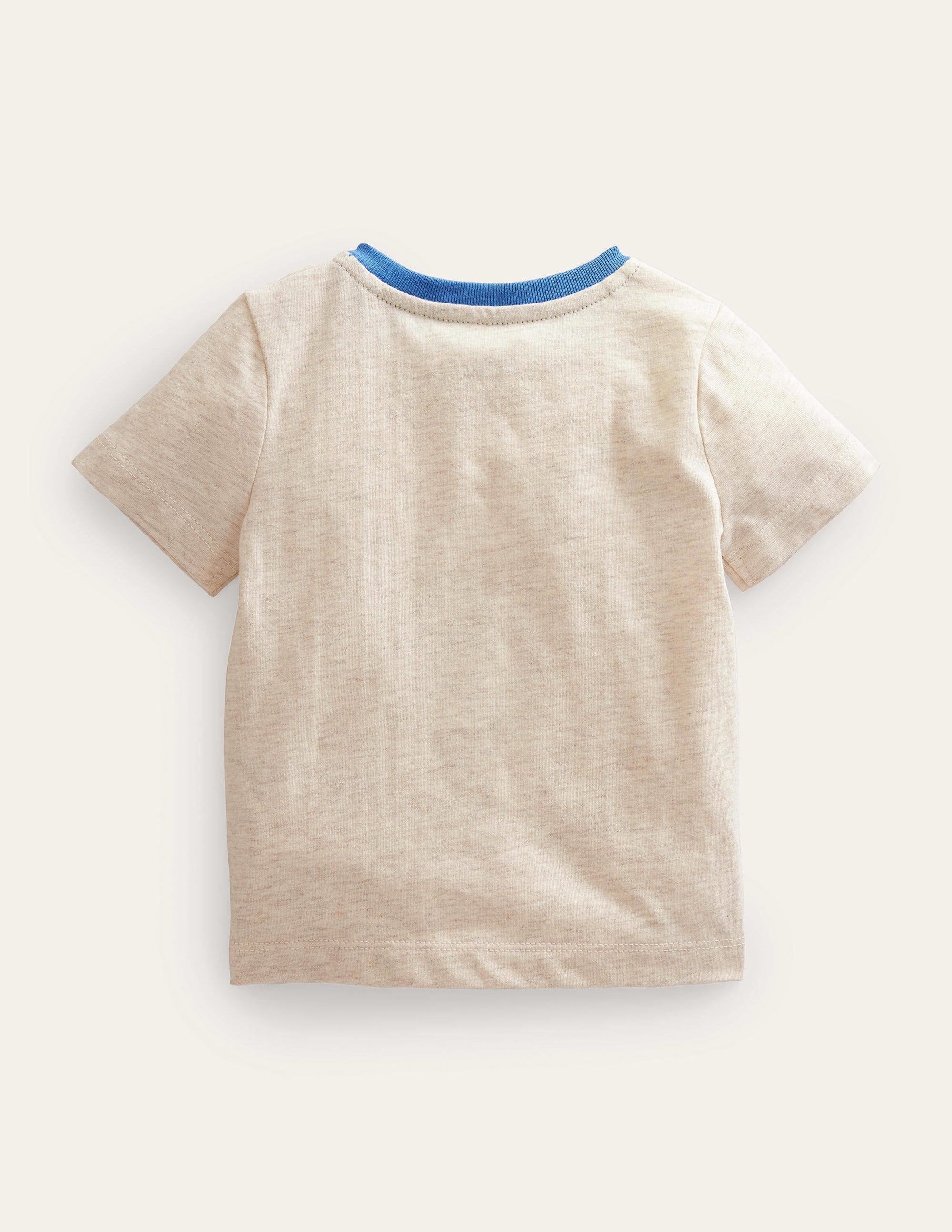 Stylish Appliqué Duck Print Ivory T-Shirt for Women - Casual Comfort Fit Tee for Everyday Wear, Outings & Layering