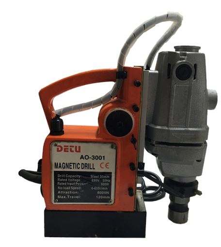 Aiko 30MM Magnetic Drill Press (110V) - Heavy Duty Portable Magnetic Base Drilling Machine Model MD AO3001 for Metalworking, Construction, and DIY Projects