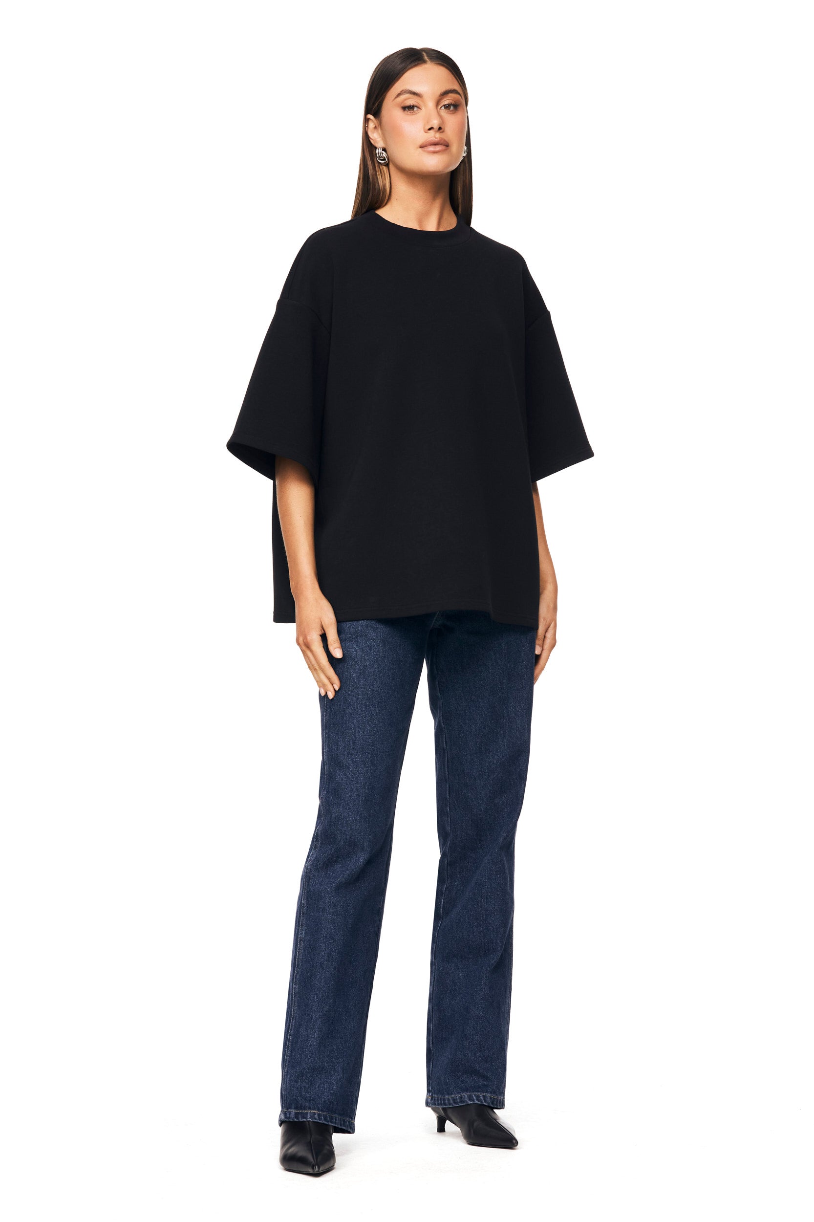 Eddie Black Tee - Premium Cotton Men's T-Shirt for Casual Wear & Everyday Outfits
