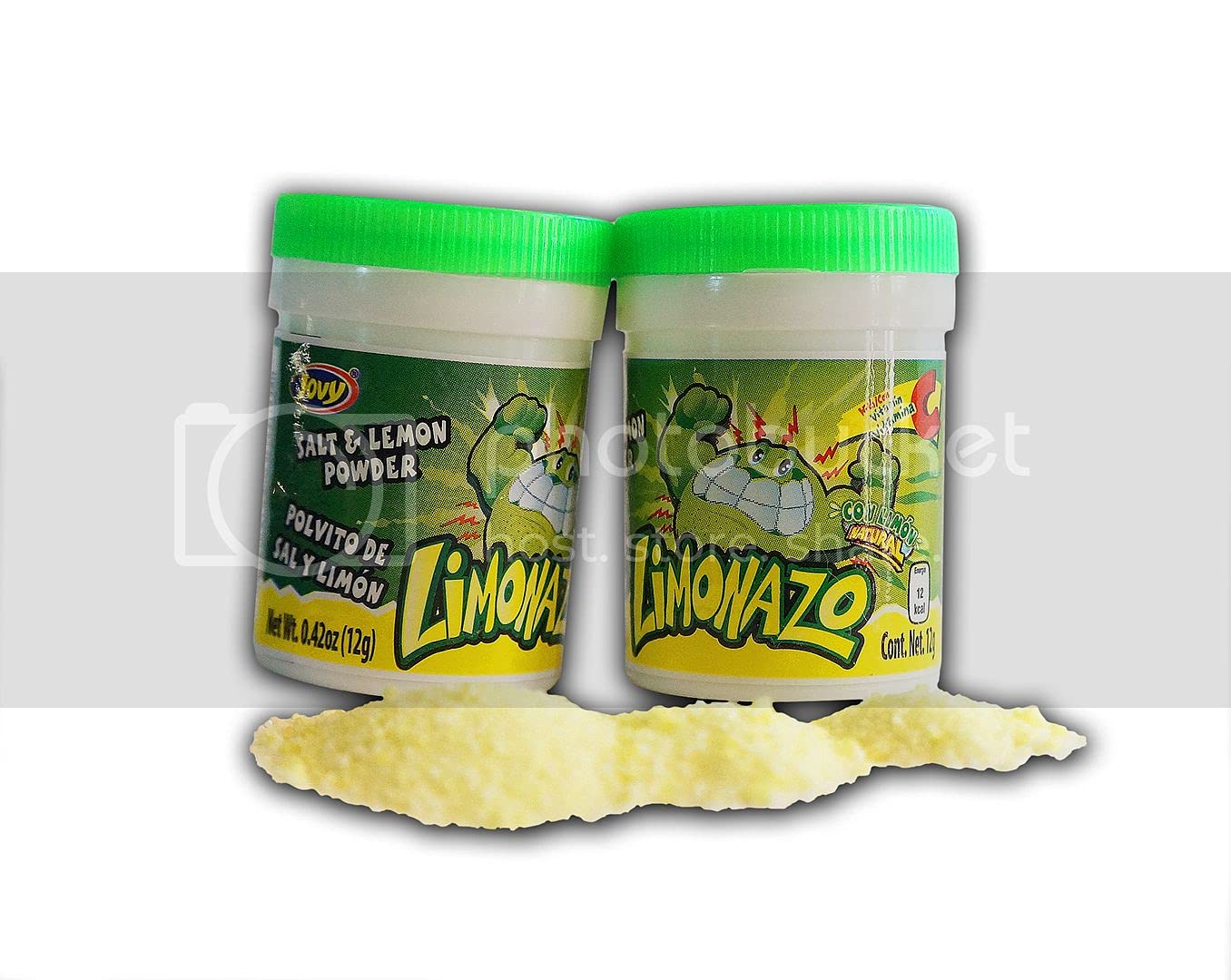 Jovy Candy Limonazo Salt and Lemon Powder Mini Shaker - 10 Pack | Tangy Mexican Candy Seasoning for Fruits, Snacks & Drinks | Perfect for Parties, Movie Nights & On-the-Go Snacking