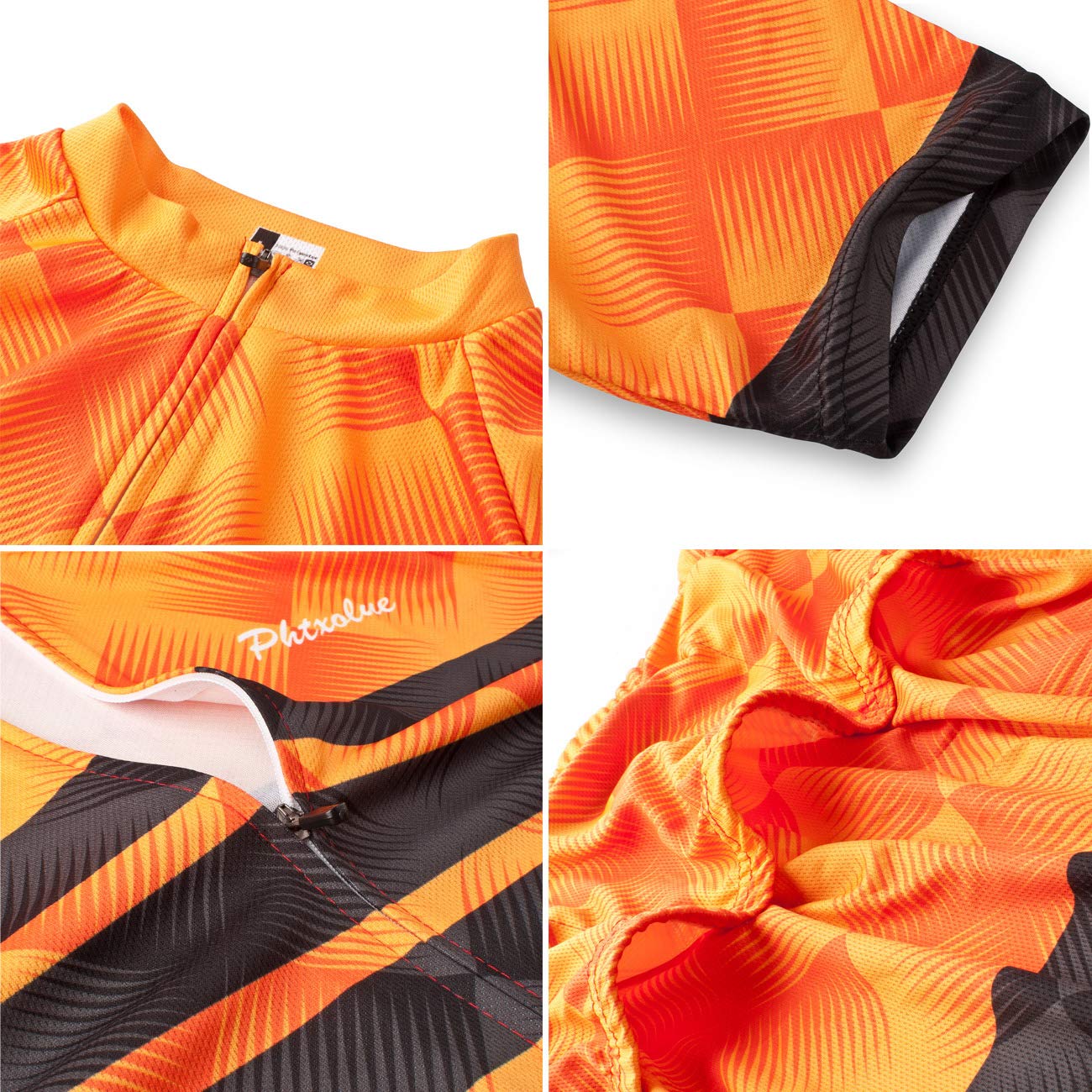 **Men's Cycling Jersey Set with 3D Gel Pad Bib Shorts - Breathable Bike Uniform for Road & Mountain Biking - Perfect for Training & Racing**