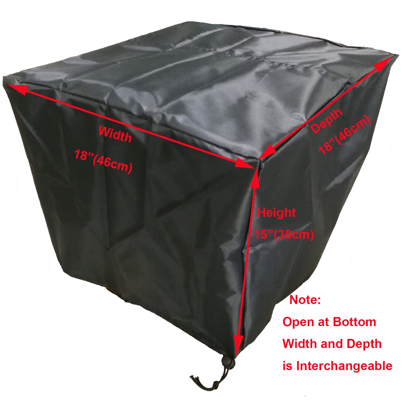 Large Printer Dust Cover 18x18x15 Inches - Universal Dustproof Protector for Canon, HP, Epson, Brother Printers & Copiers | Perfect for Home Office, Studio & School Use