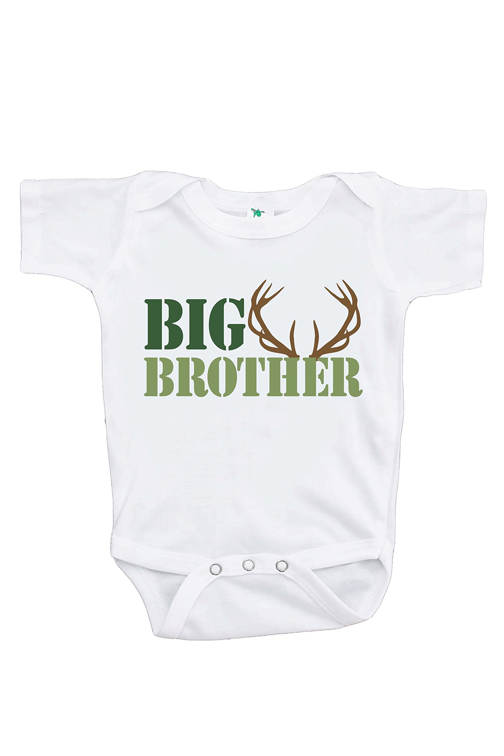 7 ate 9 Apparel Boys' Big Brother Bodysuit - Soft Cotton Baby One-Piece for Newborns & Infants - Perfect Sibling Matching Outfit for Family Photos & Special Occasions