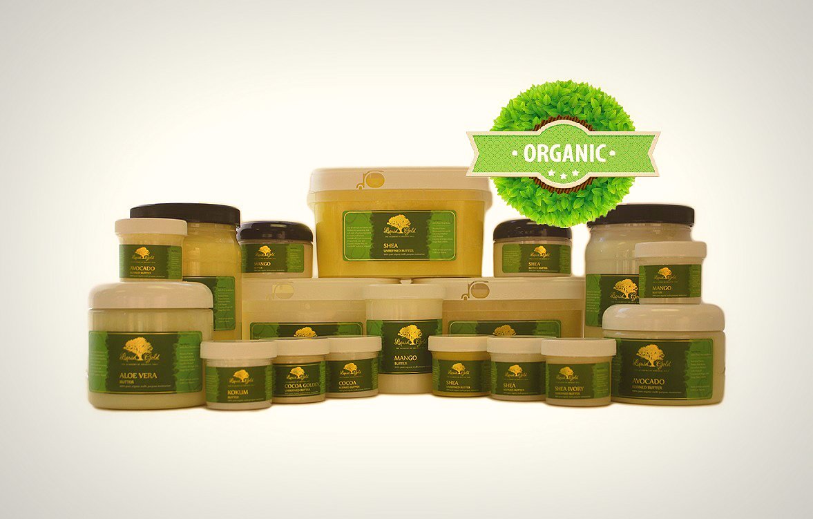 Pure Organic Mango Butter 12 Oz by Liquid Gold Inc - Rich in Vitamins A, C & E for Skin & Hair Care - Perfect for DIY Lotions, Balms & Natural Beauty Products