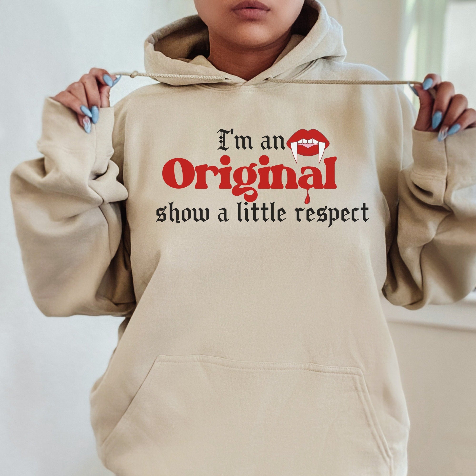 The Originals & TVD Elijah Mikaelson Hoodie - Vampire Diaries Fan Sweatshirt - Perfect Christmas Gift for TVD Lovers - Great for Cosplay, Conventions & Casual Wear