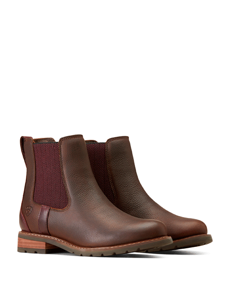 Ariat Wexford Waterproof Chelsea Boots for Men - Slip Resistant Work Boots with Comfortable Cushioning - Perfect for Construction, Hiking & Outdoor Activities