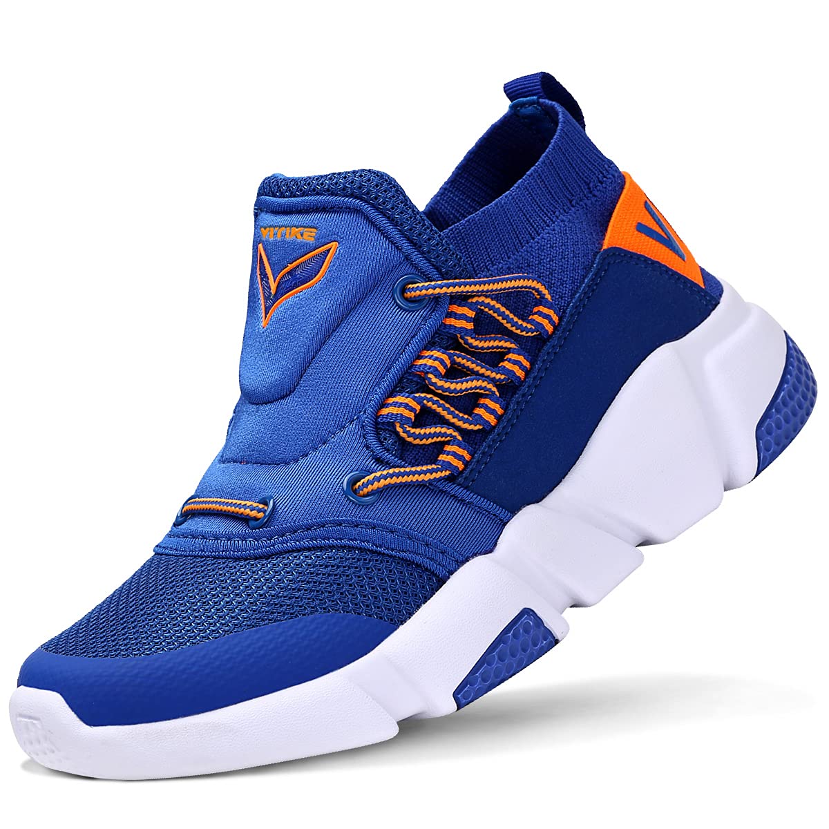 VITIKE Boys Running Shoes - Lightweight Sports Sneakers for Kids, Non-Slip Athletic Shoes for Boys - Perfect for School, Playground & Daily Activities