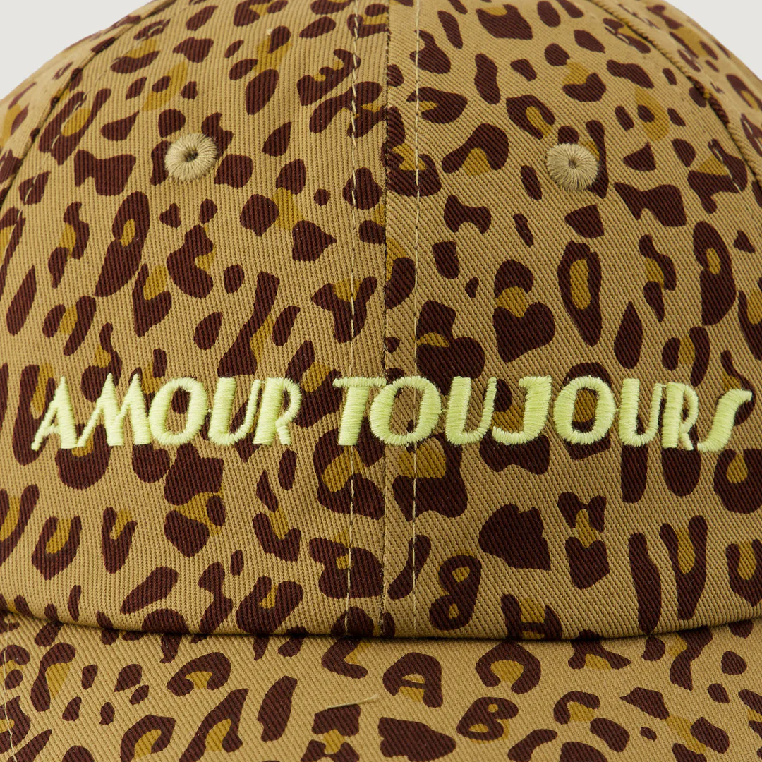 Amour Toujours Beaumont Cap - Stylish Leopard Print Baseball Hat for Women | Fashionable Sun Protection for Outdoor Activities, Sports, and Casual Wear