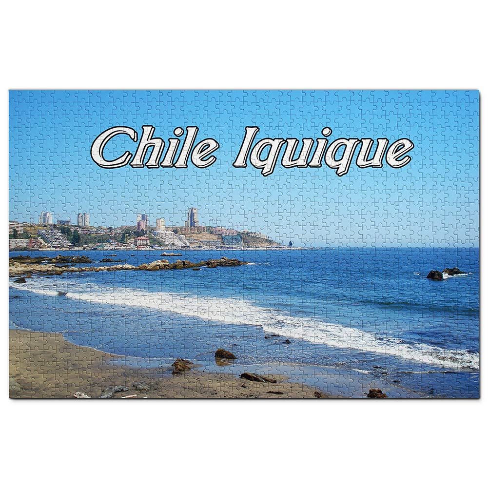 1000 Piece Iquique Chile Wooden Jigsaw Puzzle - Travel Souvenir & Home Decor for Adults, Perfect for Relaxation and Family Game Night