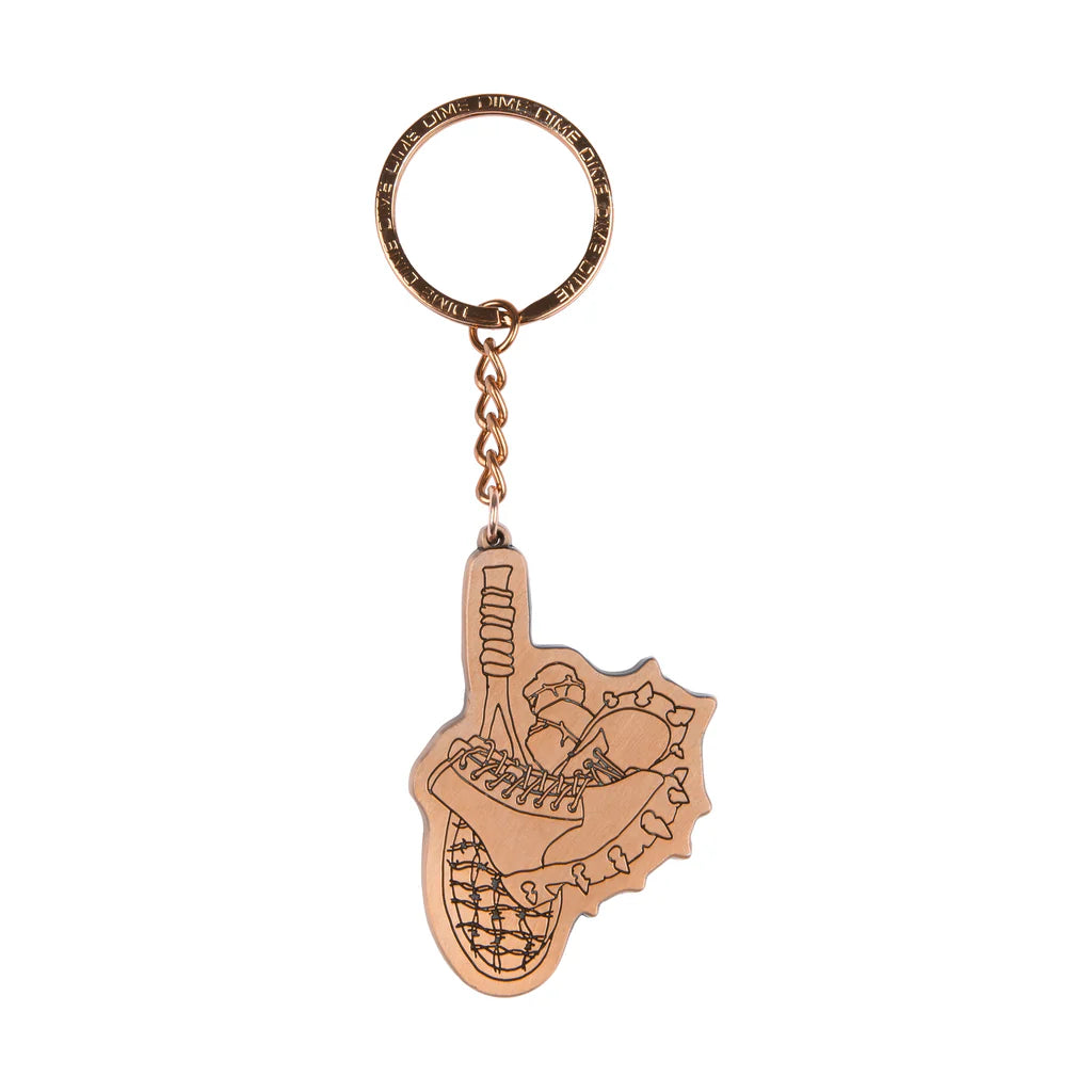 Dime Athletic Keychain - Durable Sports Key Holder for Gym, Running & Outdoor Activities | Perfect for Athletes & Fitness Enthusiasts