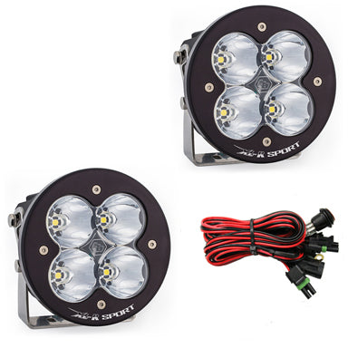 Baja Designs XL R Sport LED Light Pod Pair - High-Performance Off-Road Lighting for Trucks & ATVs - Perfect for Night Driving & Outdoor Adventures