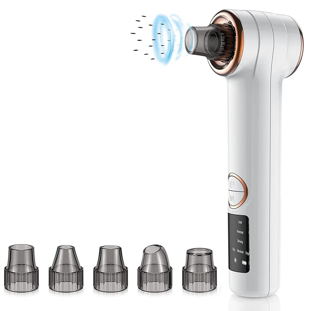 Electric Blackhead Remover Pore Vacuum - Professional Facial Cleansing Tool for Women & Men, Deep Cleans Blackheads & Whiteheads - Perfect for Home Spa & Skincare Routine