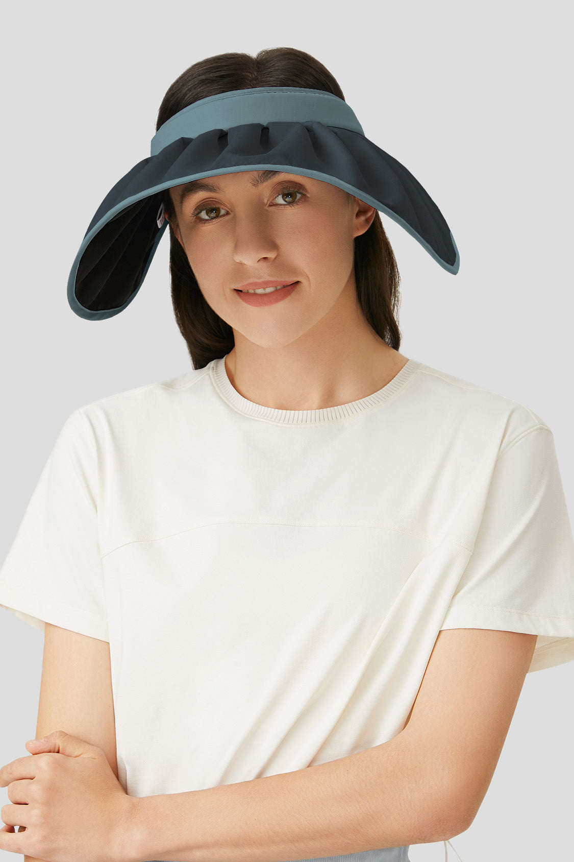 Yuni Women's UPF50+ Sun Hat - Wide Brim Shell Beach Hat for Summer Outdoor Activities, Travel, and Gardening