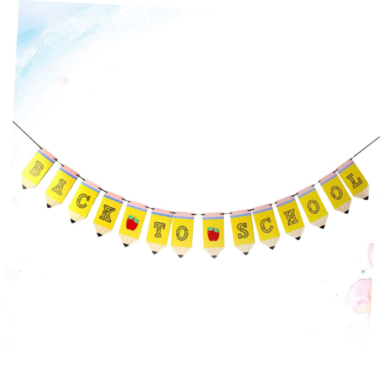 Parliky Back to School Banner - First Day of School Hanging Flag Decorations for Classroom, Party & Home Decor | Perfect for School Parties, Classroom Celebrations & Welcome Events