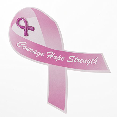 Pink Ribbon Glitter Pin - Breast Cancer Awareness Badge for Women, Shiny Rhinestone Brooch for Jackets & Bags - Perfect for Fundraisers, Charity Events & Support Gifts