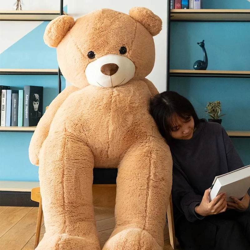 Giant 11ft Teddy Bear - World's Largest Plush Stuffed Animal for Home Decor, Photo Props, and Gifts | Perfect for Bedroom, Nursery, and Special Events