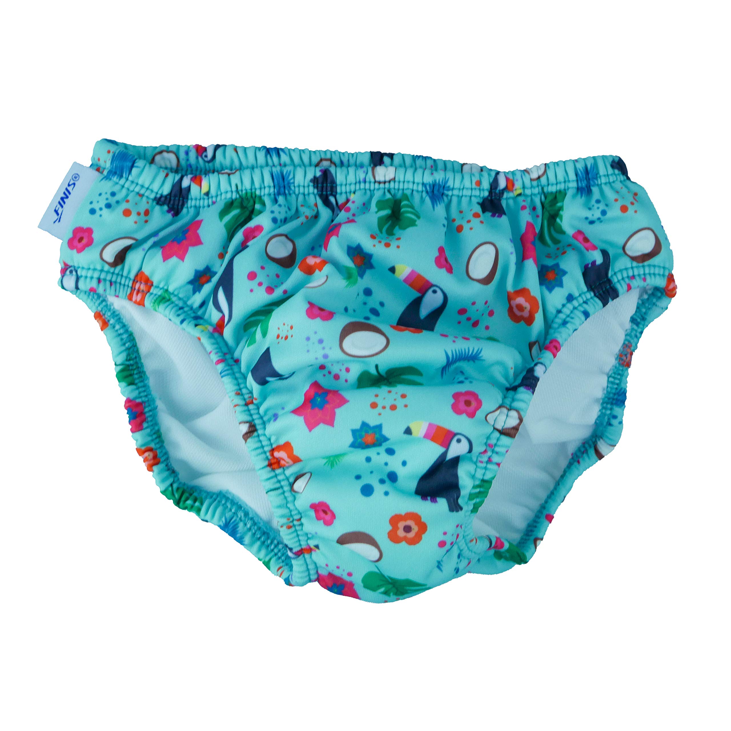 FINIS Reusable Swim Diaper for Babies - Leak-Proof & Comfortable Pool Training Pants for Toddlers 6-24 Months - Perfect for Swimming Lessons, Beach & Water Play