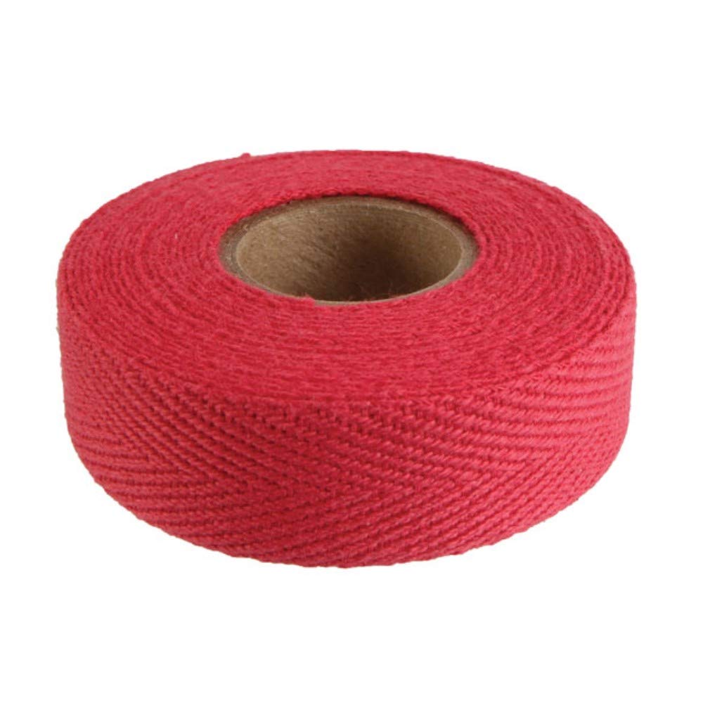 Premium Newbaum's Cloth Bar Tape - Comfortable Bicycle Handlebar Wrap (Red) - Perfect for Road Bikes, Mountain Bikes & Commuter Cycling Accessories