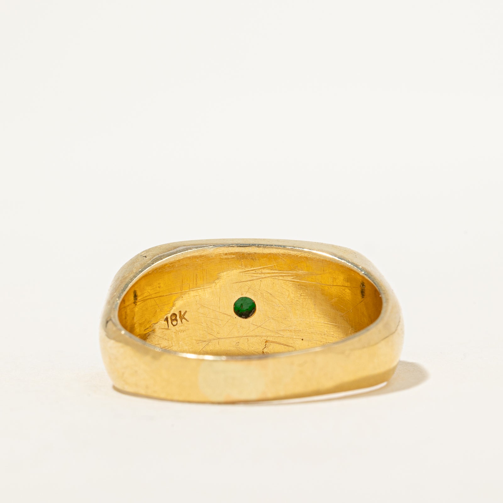East West Cabochon Jade Ring - 4.50ct Genuine Jade Stone - Size 9.75 - Elegant Boho Jewelry for Women - Perfect for Weddings, Parties & Everyday Wear