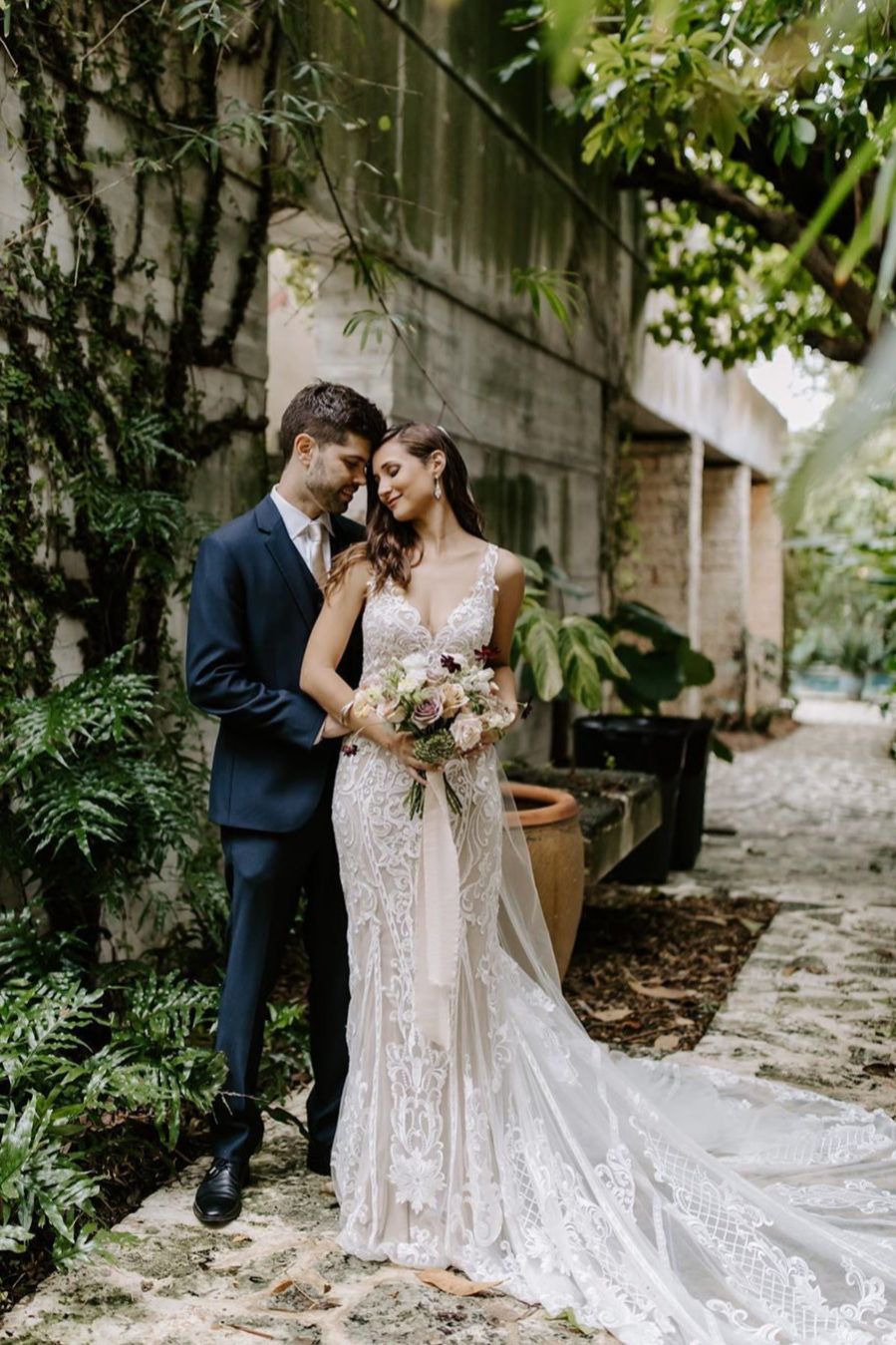 Wtoo Viola 11109 Wedding Gown - Elegant Lace Bridal Dress for Church Ceremony & Formal Events