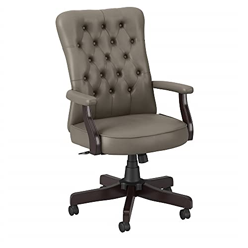 Washed Gray Leather