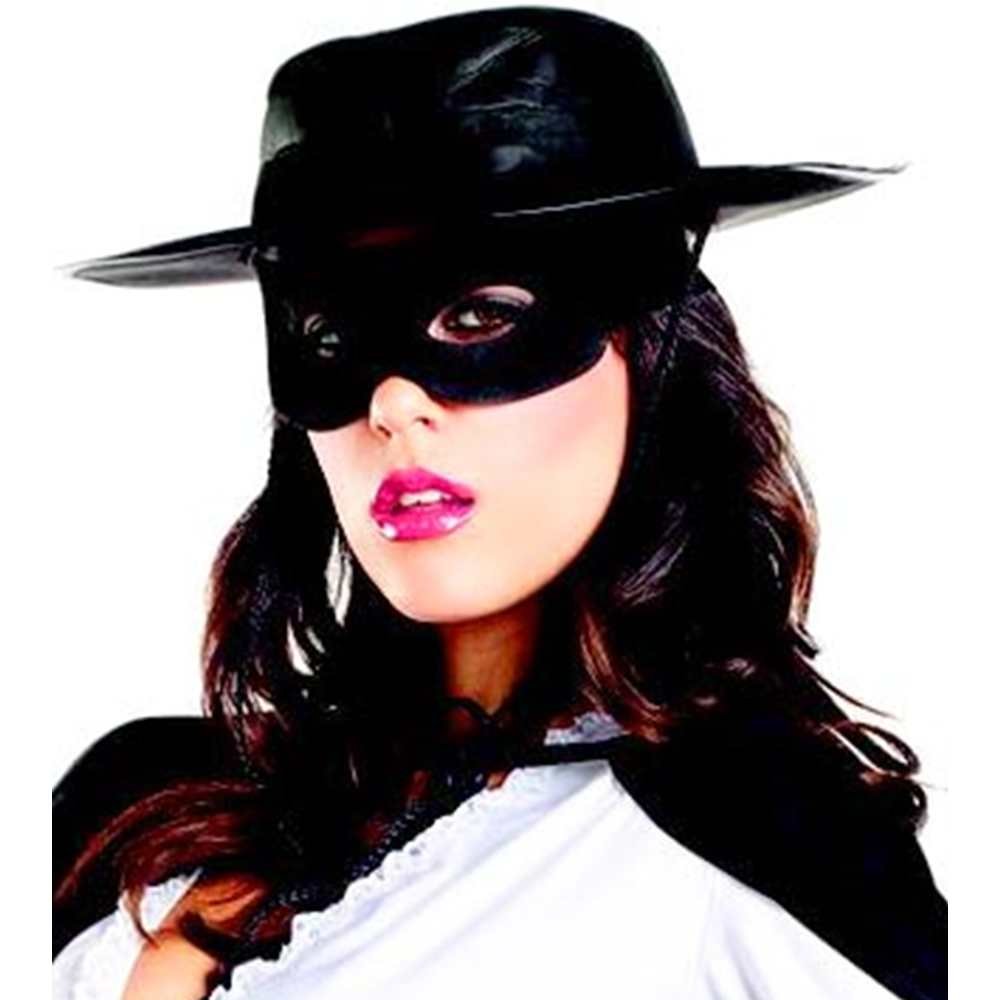 Sexy Bandit Costume for Women - Halloween, Cosplay & Party Outfit - Wild West Robber Costume with Hat & Scarf