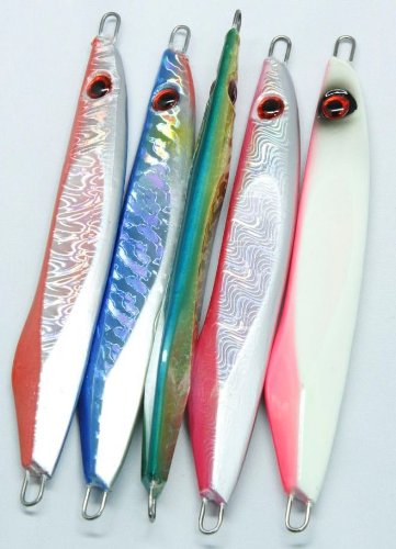 JW-A070 250g/8.8oz Tuna Jig Lure - Heavy Duty Saltwater Fishing Lure for Tuna, Marlin & Big Game Fish | Perfect for Deep Sea Fishing & Offshore Angling