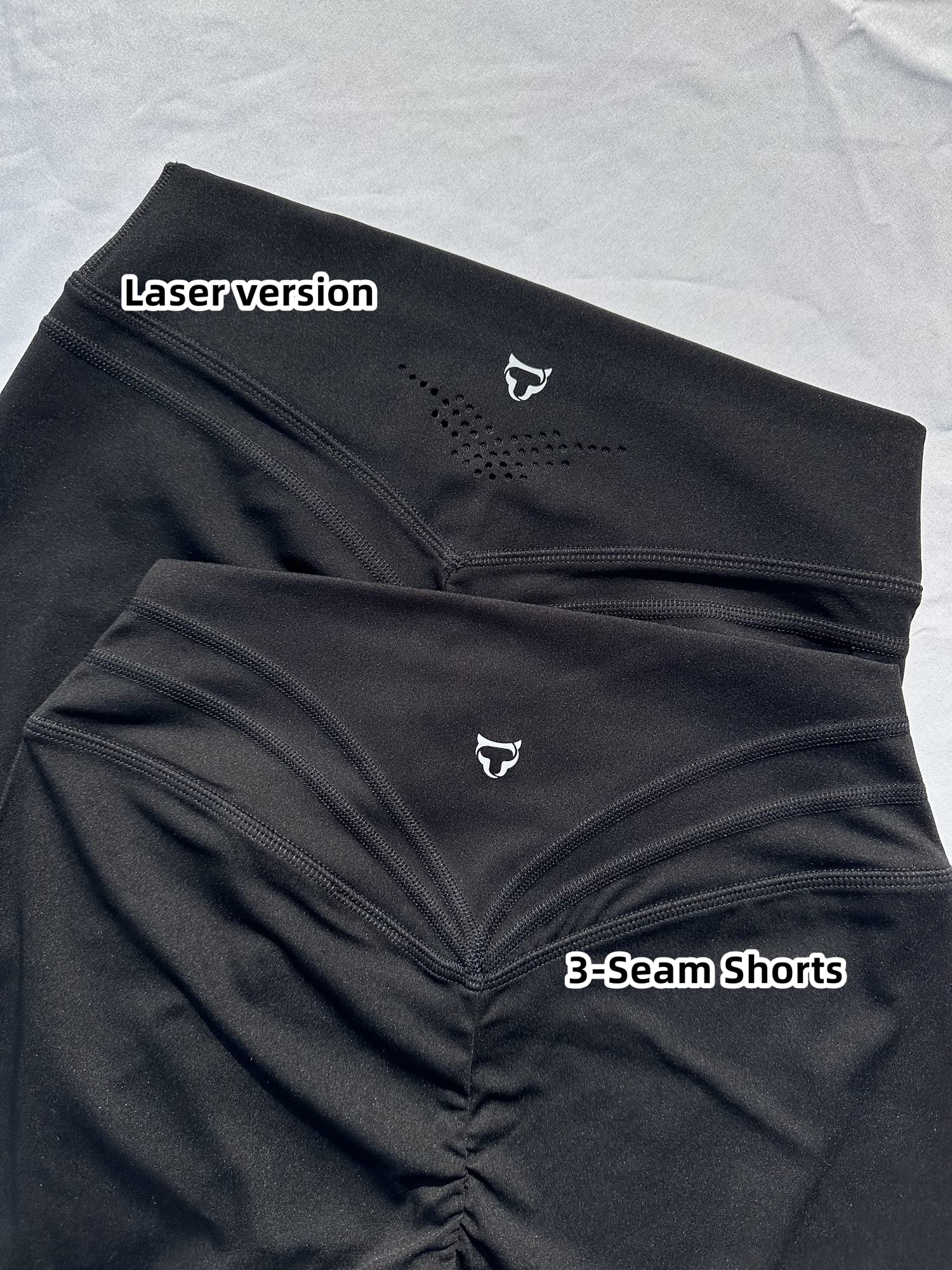 TomTiger Women's High Waist Workout Shorts - Gym, Running, Yoga & Bike Exercise Shorts with Tummy Control - Perfect for Fitness, Training & Active Lifestyle