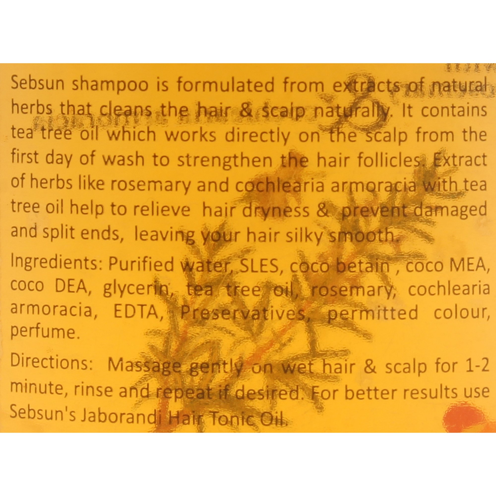 Indo German Anti-Dandruff Shampoo for Men & Women - 100ml | Sulfate-Free & Natural Ingredients for Scalp Care | Perfect for Daily Use & Itchy Scalp Relief