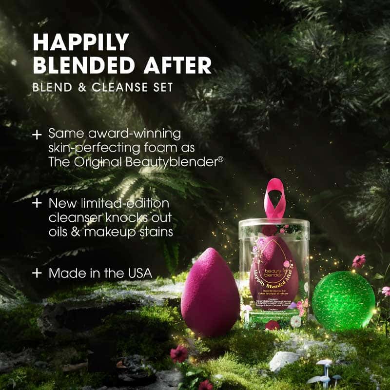 Beautyblender Happily Blended Makeup Sponge - Discontinued Edition - Perfect for Flawless Foundation & Concealer Application