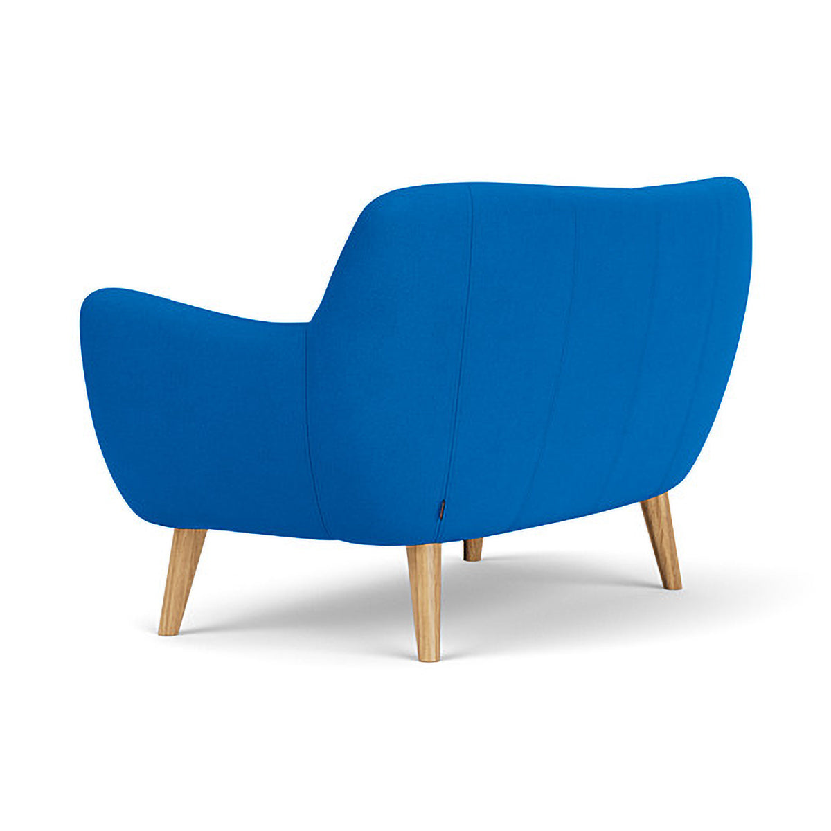 Herman Fabric 2 Seater Sofa - Modern Living Room Couch for Small Spaces, Apartment & Home Decor - Comfortable Loveseat with Soft Upholstery for Relaxing, Entertaining & Cozy Lounging