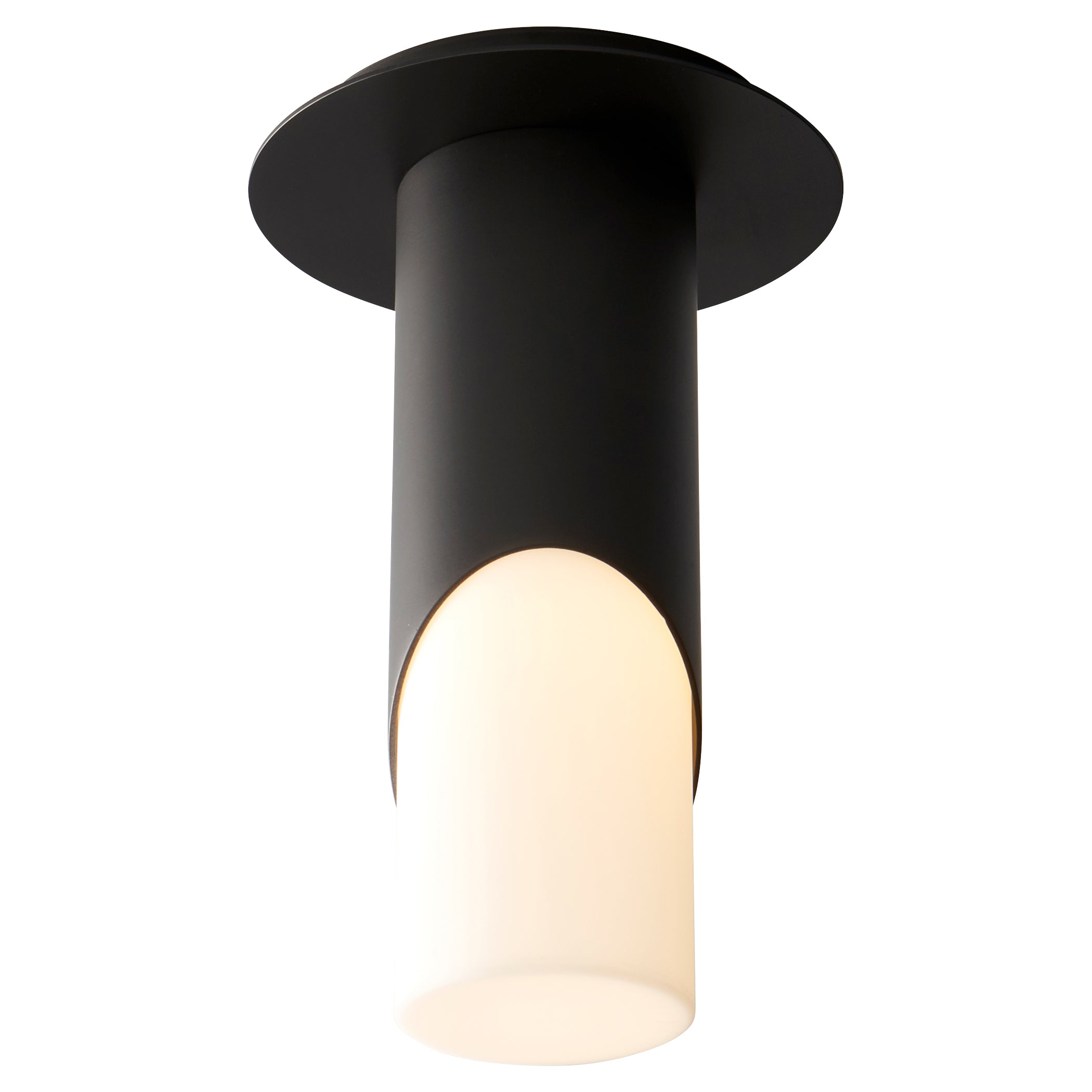 Oxygen Ellipse 3 353 215 Black Ceiling Mounts - Durable & Stylish Light Fixture Hardware for Home & Office Installation