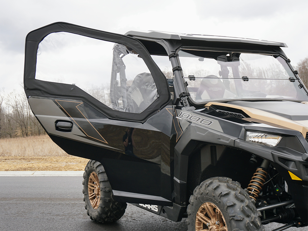 Polaris General Framed Upper Door Kit - 1600 SPIKE (Pair) - Durable ATV/UTV Accessory for Off-Roading & Hunting Adventures