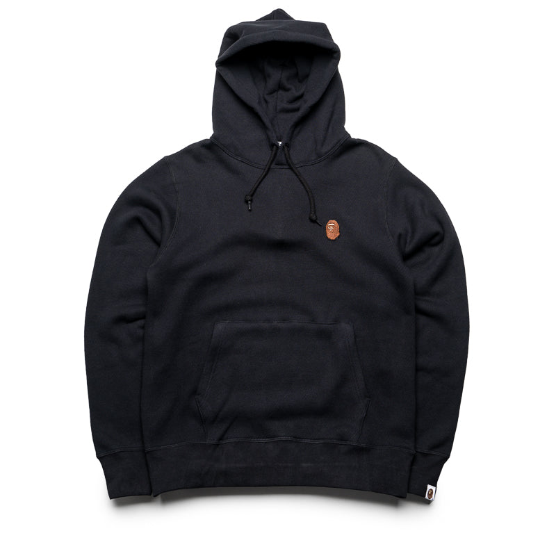 BAPE One Point Pullover Hoodie for Men & Women - Black | Streetwear Fashion, Casual Wear & Urban Style for Everyday Comfort