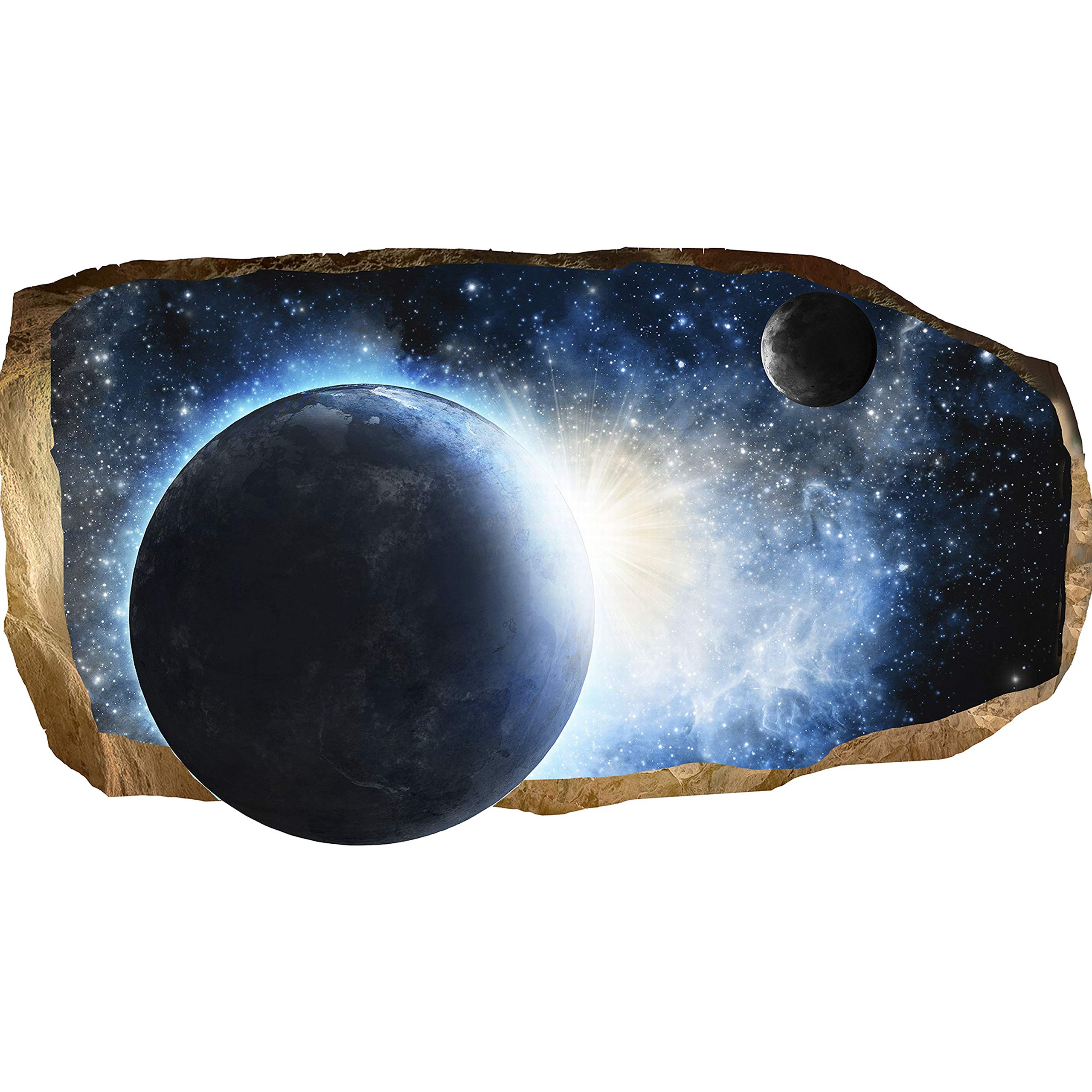 Startonight 3D Mural Wallpaper - Cosmic Galaxy Dual View Wall Art Decor (120x220cm) for Living Room & Bedroom - Transform Your Space with Stunning Photo Wall Murals | Perfect for Home Decor, Office & Nursery