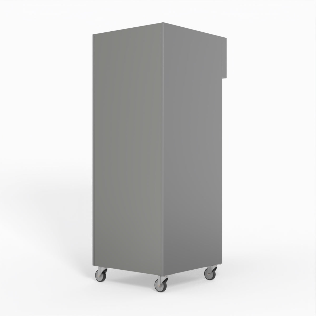 650L Stainless Steel Upright Refrigerator - Commercial Grade Freezer with Glass Door for Restaurants, Grocery Stores & Supermarkets - Energy Efficient Heavy Duty Fridge for Food Storage & Display