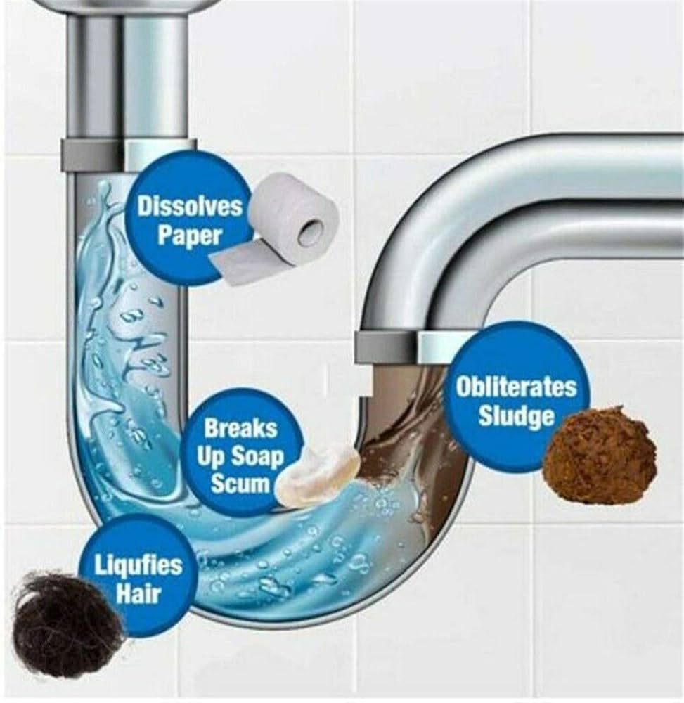 RESHYN Brand Caustic Soda 450g - Powerful Drain Cleaner, Soap Making Ingredient & Chimney Grease Remover - Includes Free 1 Pair Gloves - Ideal for Kitchen Sink, Bathroom Drain & DIY Soap Making Projects