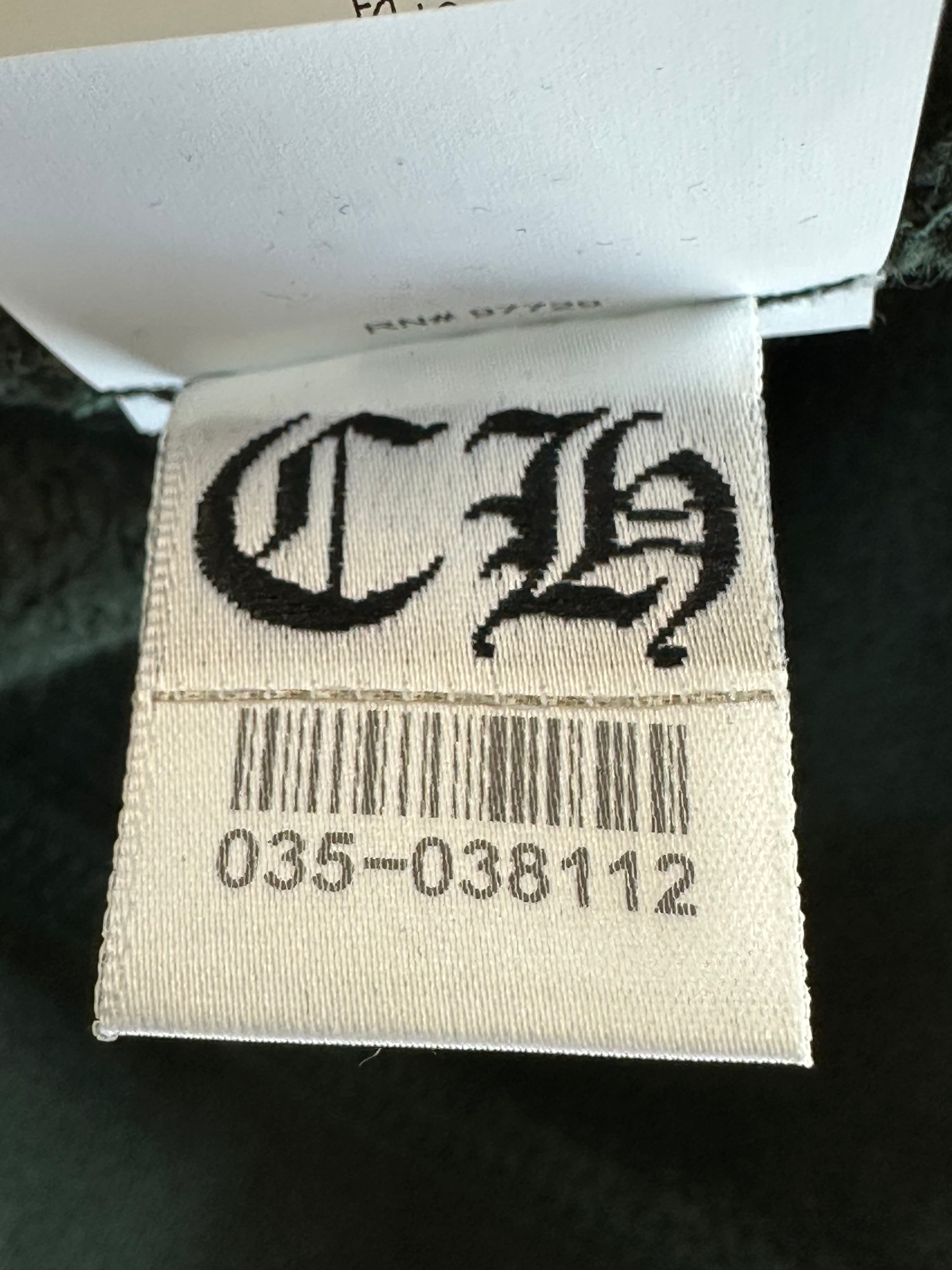 Chrome Hearts Green and White Embroidered Logo Sweater - Stylish Luxury Knitwear for Men & Women | Perfect for Casual Outings and Streetwear Fashion