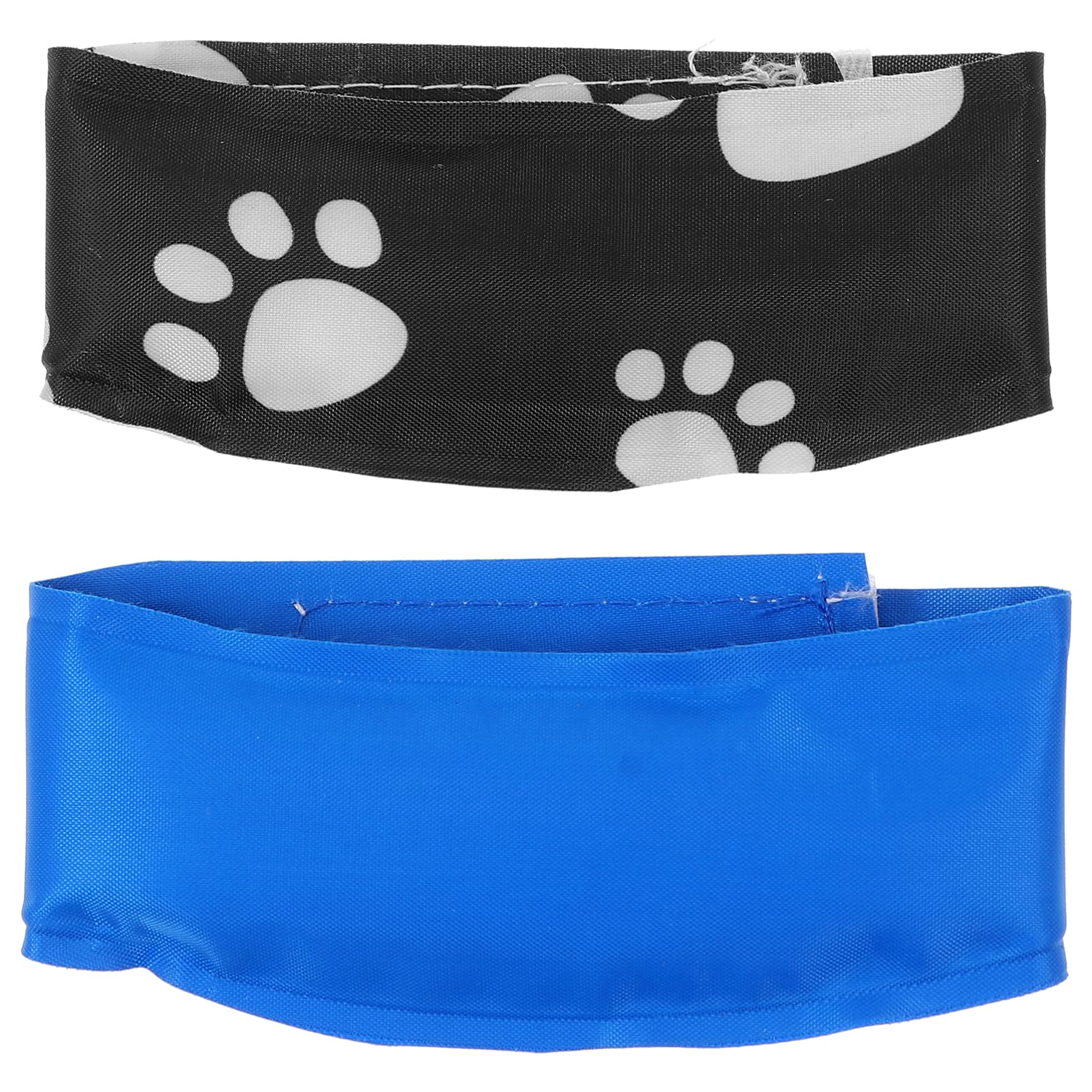 Mikikit 2 Pack Dog Cooling Scarf - Ice Chill Bandana for Puppies & Dogs - Summer Pet Cooling Collar for Hot Weather - Perfect for Walks, Hiking and Outdoor Adventures