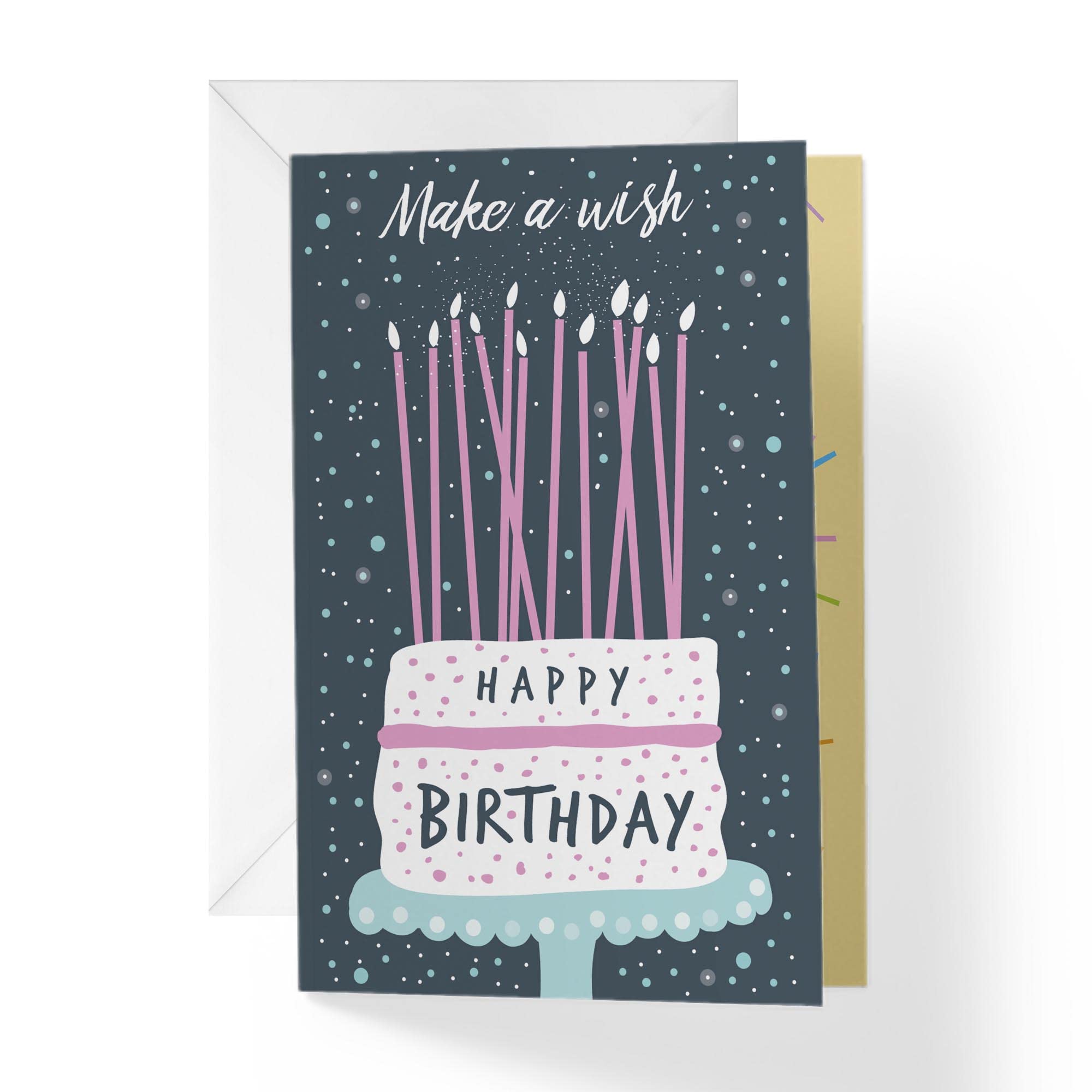 1Up Birthday Card with Envelope - 5