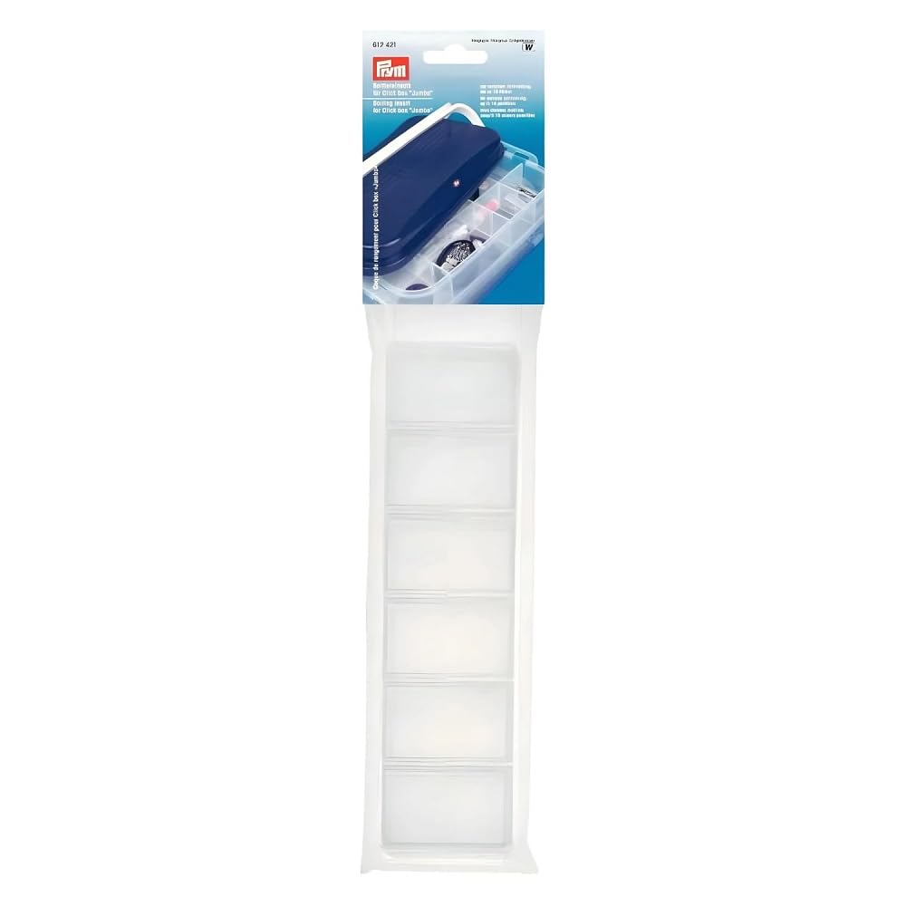 Prym Sorting Insert for Click Box Jumbo - Organize Sewing Notions & Craft Supplies - Perfect for Knitting, Quilting & DIY Projects