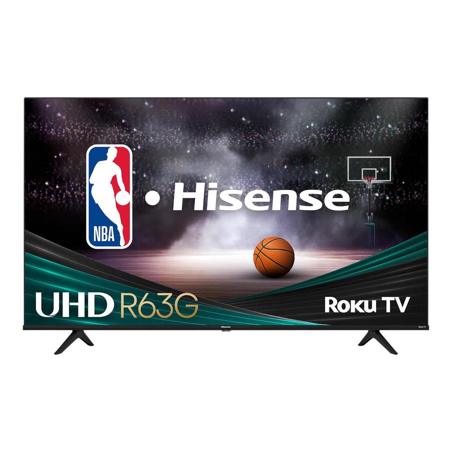 Hisense 55 Inch Roku 4K Ultra HD Smart TV (55R63G) - Streaming, Gaming & Home Entertainment for Living Room & Bedroom