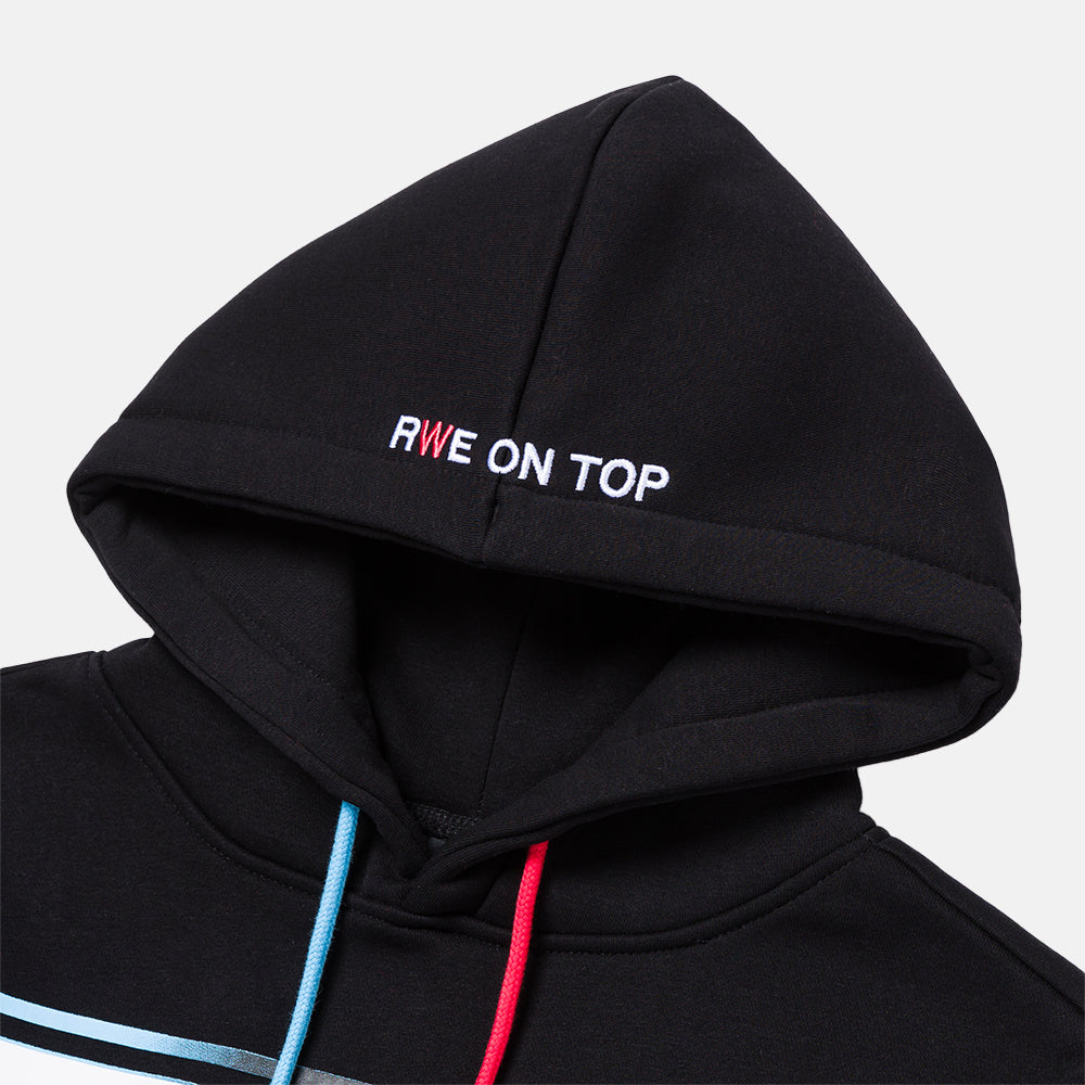 RWE On Top Hoodie - Trendy Pullover Sweatshirt for Men & Women | Comfortable & Stylish Casual Wear for Everyday Outfits, Gym, and Street Fashion