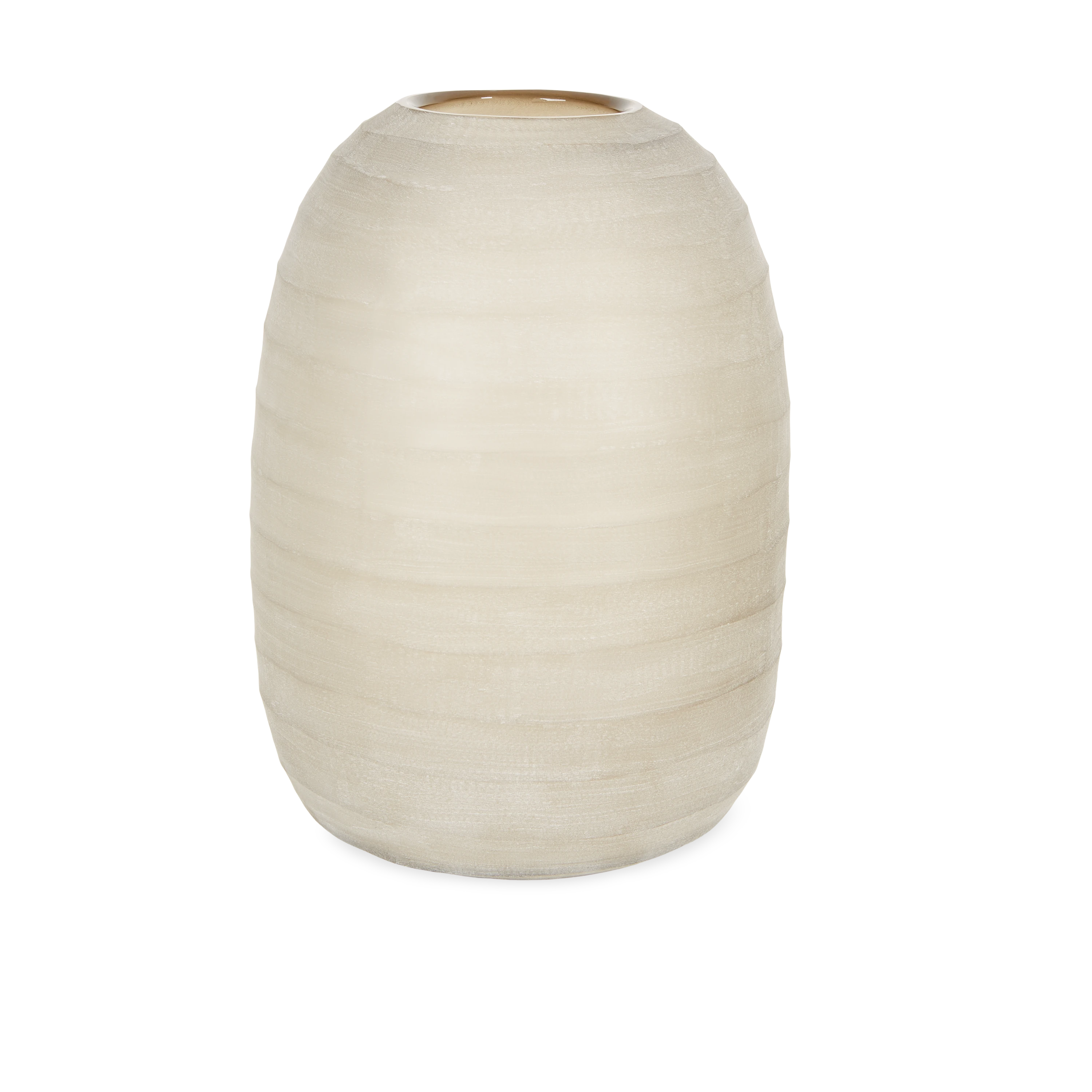 Handmade Carved Glass Vase - Elegant Floral Design Home Decor for Centerpieces, Wedding Decorations & Gift Giving
