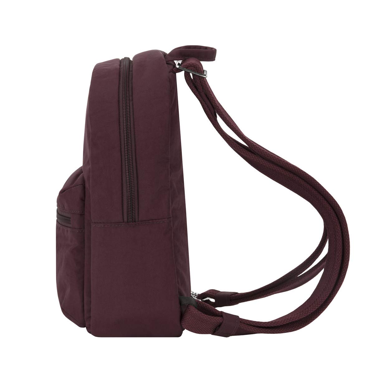 Travelon Anti-Theft Essentials Small Backpack - Secure & Lightweight Travel Daypack for Women & Men - Perfect for Commuting, Hiking & City Exploration