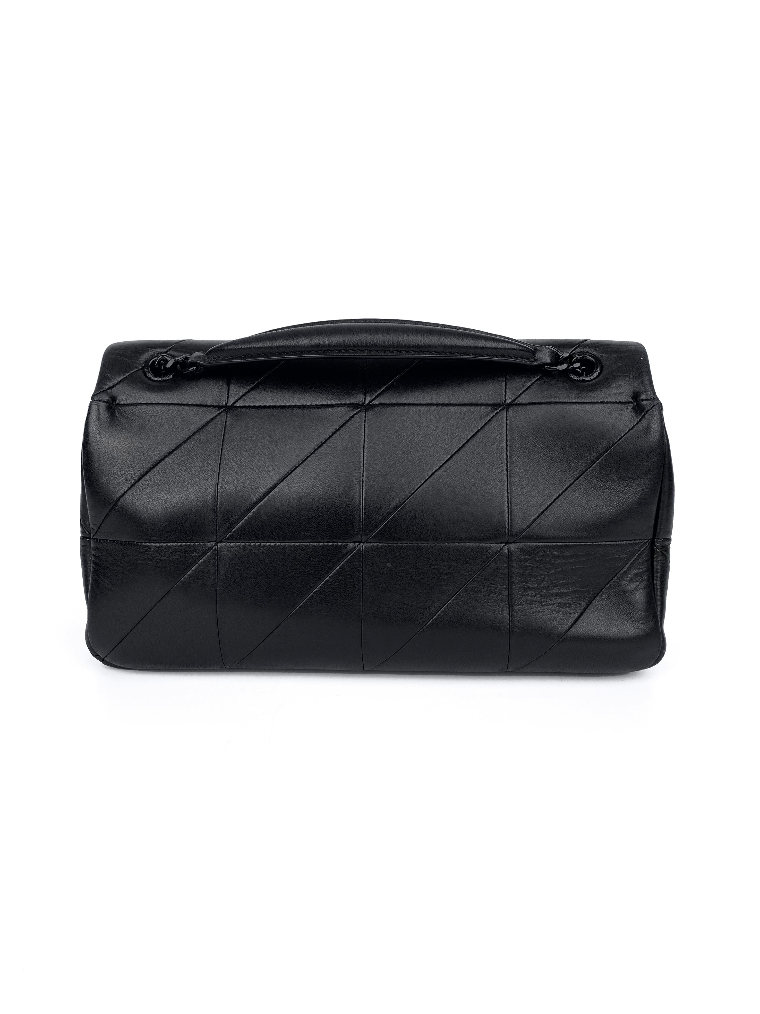 Saint Laurent Medium Black Jamie Bag - Luxury Leather Crossbody Purse for Women | Perfect for Evening Out, Party & Date Night
