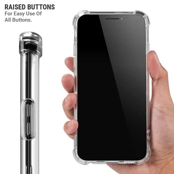 Officially Licensed NBA Miami Heat Historic Blast Clear Phone Case for iPhone XR - Durable Protective Cover for Basketball Fans & Sports Enthusiasts