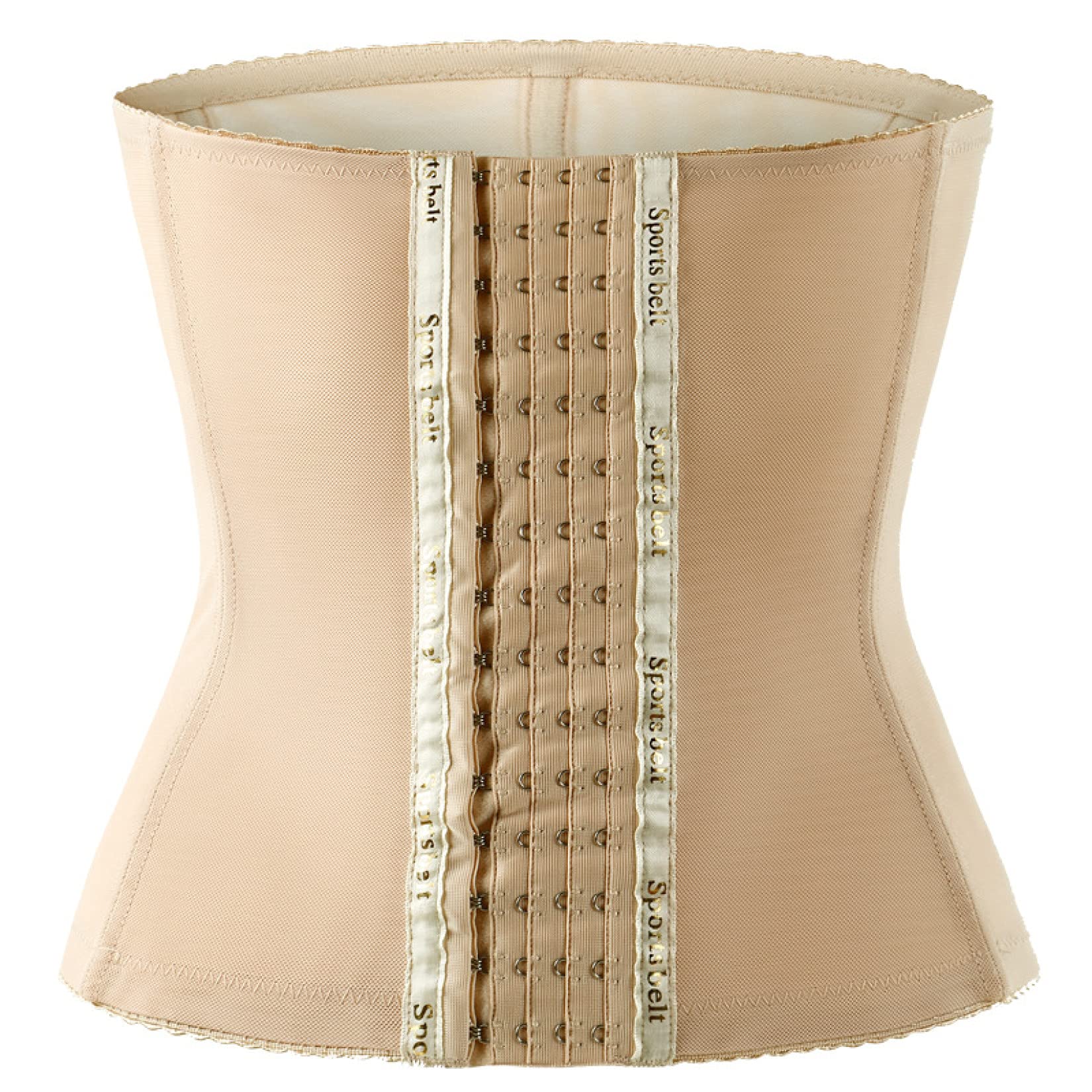 Women's Waist Trainer Corset - Tummy Control Steel Boned Cincher Girdle with Hooks for Exercise & Weight Loss | Perfect for Workouts, Postpartum Recovery & Body Shaping